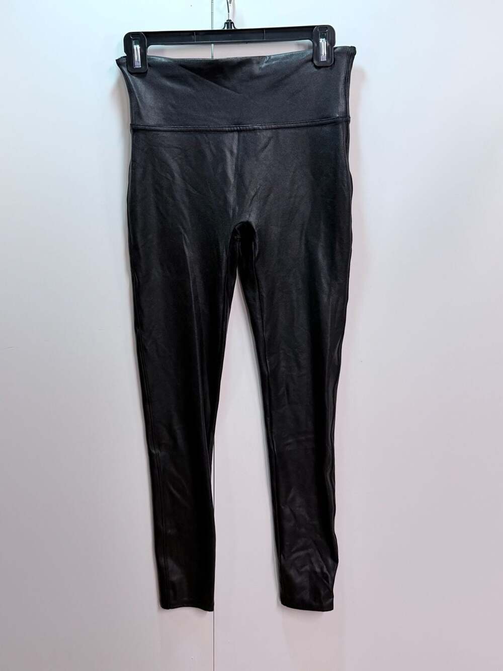 Spanx Faux Leather Leggings Black Size L/G